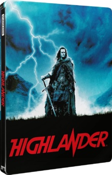 Highlander (1986) de Russell Mulcahy - Steelbook - Packshot Blu-ray 4K Ultra HD