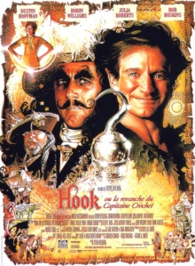 Hook ou la revanche du Capitaine Crochet (1991) de Steven Spielberg - Affiche