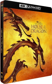 House of The Dragon - Saison 1 - Édition Steelbook - Packshot Blu-ray 4K Ultra HD
