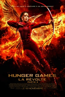 Hunger Games : La révolte - Partie 2 (2015) de Francis Lawrence - Affiche
