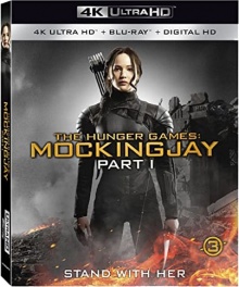 Hunger Games: La révolte - 1ère partie (2014) de Francis Lawrence – Packshot Blu-ray 4K Ultra HD