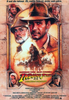Indiana Jones et la dernière croisade (1989) de Steven Spielberg - Affiche