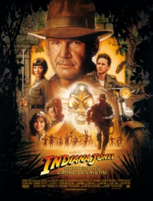 Indiana Jones et le royaume du crâne de cristal (2008) de Steven Spielberg - Affiche