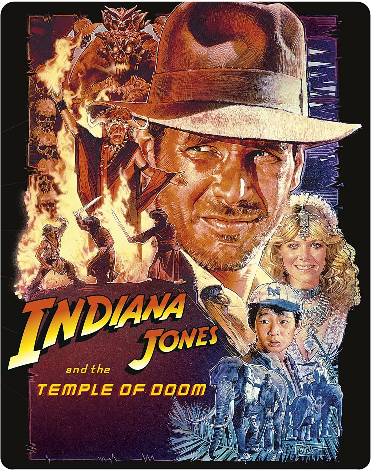 Indiana Jones et le temple maudit - Édition Limitée Steelbook - Blu-ray 4K  Ultra HD + Blu-ray - Edition Blu-ray 4K UHD - DigitalCiné