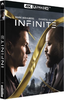 Infinite (2021) de Antoine Fuqua - Packshot Blu-ray 4K Ultra HD