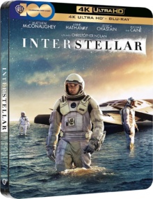 Interstellar (2014) de Christopher Nolan - Édition boîtier SteelBook - Packshot Blu-ray 4K Ultra HD