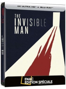 Invisible Man (2020) de Leigh Whannell - Steelbook Édition Spéciale Fnac – Packshot Blu-ray 4K Ultra HD
