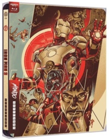 Iron Man 3 (2013) de Shane Black - Édition Steelbook Mondo - Packshot Blu-ray 4K Ultra HD