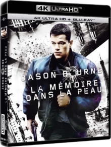 Jason Bourne - La Mémoire dans la Peau (2002) de Doug Liman – Packshot Blu-ray 4K Ultra HD