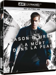 Jason Bourne - La Mort dans la Peau (2004) de Paul Greengrass - Packshot Blu-ray 4K Ultra HD
