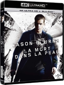 Jason Bourne - La Mort dans la Peau (2004) de Paul Greengrass – Packshot Blu-ray 4K Ultra HD