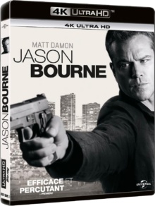 Jason Bourne (2016) de Paul Greengrass - Packshot Blu-ray 4K Ultra HD