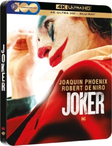 Joker (2019) de Todd Phillips - Édition boîtier SteelBook - Packshot Blu-ray 4K Ultra HD