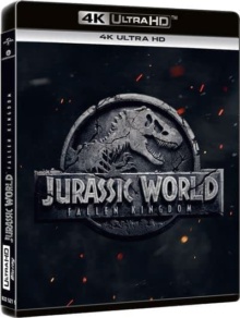 Jurassic World : Fallen Kingdom (2018) de J.A. Bayona - Packshot Blu-ray 4K Ultra HD