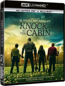 Knock at the cabin (2023) de M. Night Shyamalan - Packshot Blu-ray 4K Ultra HD