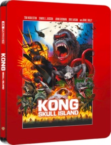 Kong : Skull Island (2017) de Jordan Vogt-Roberts – Édition Steelbook - Packshot Blu-ray 4K Ultra HD