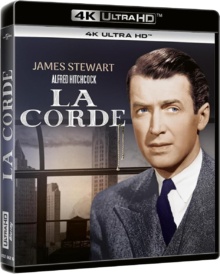 La Corde (1948) de Alfred Hitchcock - Packshot Blu-ray 4K Ultra HD