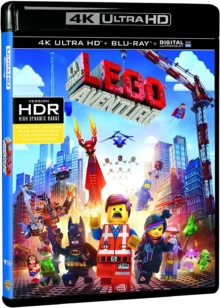 La Grande Aventure Lego (2014) de Phil Lord, Christopher Miller – Packshot Blu-ray 4K Ultra HD