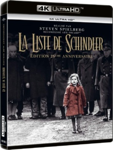 La Liste de Schindler (1993) de Steven Spielberg - Packshot Blu-ray 4K Ultra HD