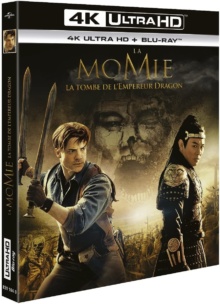 La Momie - La tombe de l'Empereur Dragon (2008) de Rob Cohen – Packshot Blu-ray 4K Ultra HD