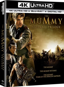 La Momie : Trilogie – Packshot Blu-ray 4K Ultra HD