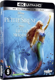 La Petite Sirène (2023) de Rob Marshall - Packshot Blu-ray 4K Ultra HD