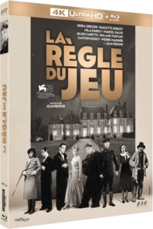 La Règle du jeu (1939) de Jean Renoir - Packshot Blu-ray 4K Ultra HD