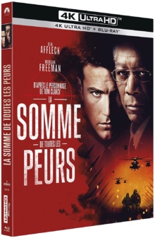 La Somme de toutes les peurs (2002) de Phil Alden Robinson - Packshot Blu-ray 4K Ultra HD