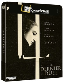 Le Dernier duel (2021) de Ridley Scott - Édition Spéciale Fnac Steelbook – Packshot Blu-ray 4K Ultra HD