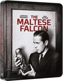 Le Faucon maltais (1941) de John Huston - Édition boîtier SteelBook - Packshot Blu-ray 4K Ultra HD