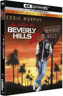 Le Flic de Beverly Hills II (1987) de Tony Scott - Packshot Blu-ray 4K Ultra HD
