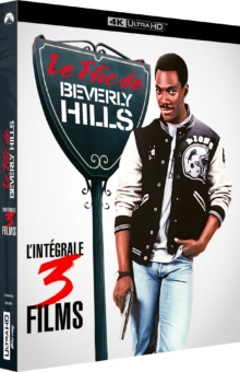 Le Flic de Beverly Hills - L'intégrale 3 films - Packshot Blu-ray 4K Ultra HD