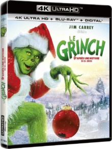 Le Grinch (2000) de Ron Howard – Packshot Blu-ray 4K Ultra HD