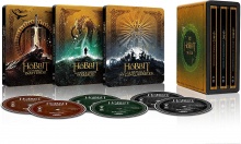 Le Hobbit : La trilogie - Boîtiers SteelBook - Packshot Blu-ray 4K Ultra HD