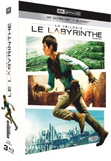 Le Labyrinthe : La Trilogie – Packshot Blu-ray 4K Ultra HD