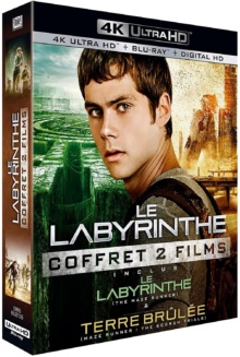 Le Labyrinthe + Le Labyrinthe : La terre brûlée – Packshot Blu-ray 4K Ultra HD