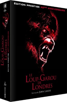 Le Loup-garou de Londres (1981) de John Landis - Édition Prestige 40ème anniversaire - Packshot Blu-ray 4K Ultra HD