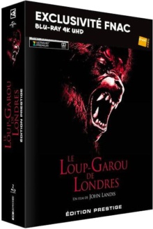 Le Loup-garou de Londres (1981) de John Landis - Édition Ultime Prestige Exclusivité Fnac - Packshot Blu-ray 4K Ultra HD