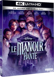 Le Manoir hanté (2023) de Justin Simien - Packshot Blu-ray 4K Ultra HD
