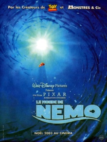 Le Monde de Nemo (2003) de Lee Unkrich, Andrew Stanton - Affiche