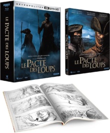 Le Pacte des loups (2001) de Christophe Gans - 20ème Anniversaire - Édition Collector Limitée Steelbook - Packshot Blu-ray 4K Ultra HD
