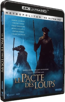 Le Pacte des loups (2001) de Christophe Gans - Packshot Blu-ray 4K Ultra HD