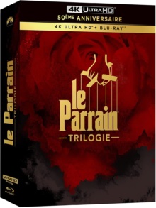 Le Parrain - Trilogie - Édition 50ème Anniversaire - Packshot Blu-ray 4K Ultra HD