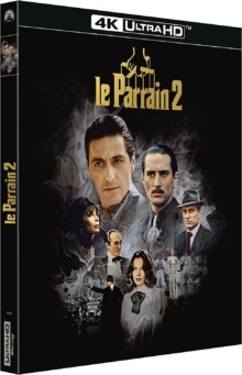 Le Parrain 2 (1974) de Francis Ford Coppola - Packshot Blu-ray 4K Ultra HD