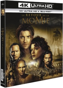 Le Retour de la momie (2001) de Stephen Sommers – Packshot Blu-ray 4K Ultra HD