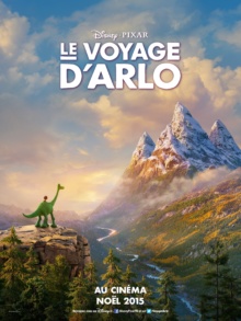 Le Voyage d'Arlo (2015) de Peter Sohn - Affiche