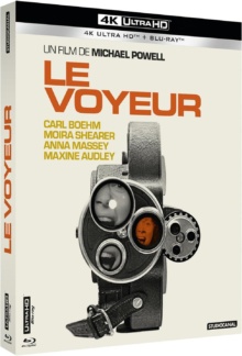 Le Voyeur (1960) de Michael Powell - Packshot Blu-ray 4K Ultra HD