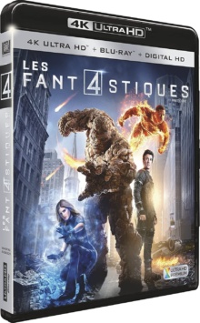 Les 4 Fantastiques (2015) de Josh Trank – Packshot Blu-ray 4K Ultra HD