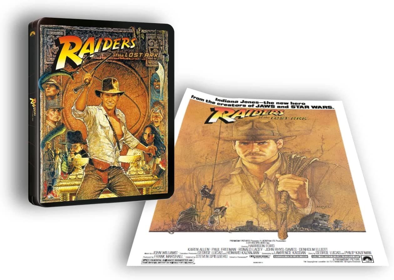 Indiana Jones et les Aventuriers de l'Arche Perdue - Édition Limitée  Steelbook - Blu-ray 4K Ultra HD + Blu-ray - Edition Blu-ray 4K UHD -  DigitalCiné