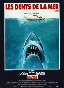 Les Dents de la mer (1975) de Steven Spielberg - Affiche